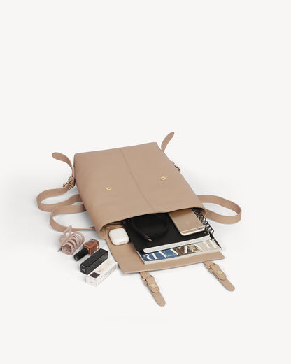 Sofia Backpack - Nude