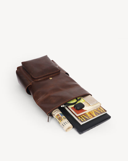 Stockholm Backpack - Vintage Brown