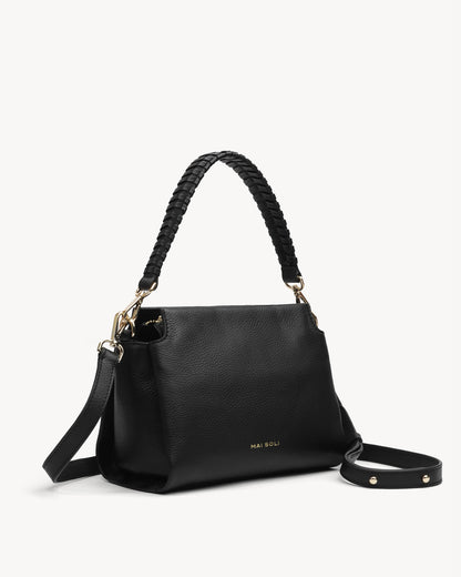 Noah Crossbody Bag - Black