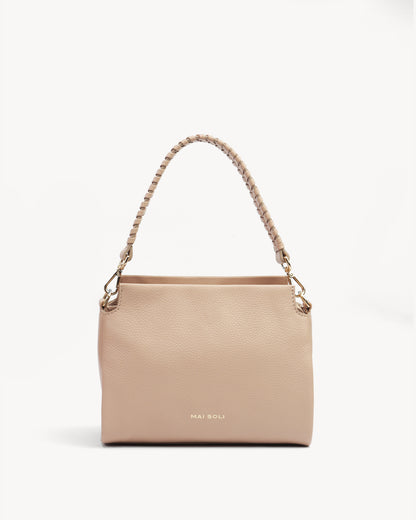 Noah Crossbody Bag - Nude