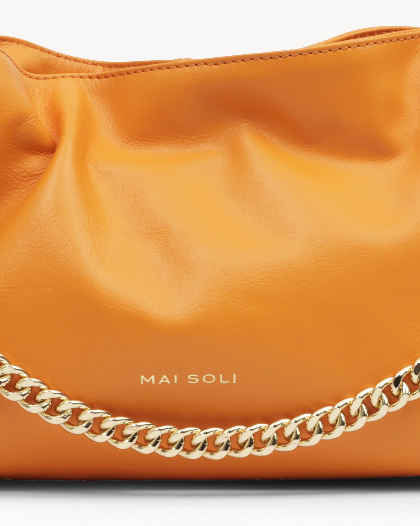 Ariel Bucket Bag - Apricot