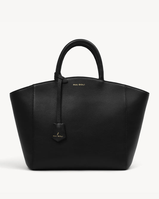 Riley Satchel Bag - Black