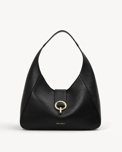 Brooke Hobo Bag - Black