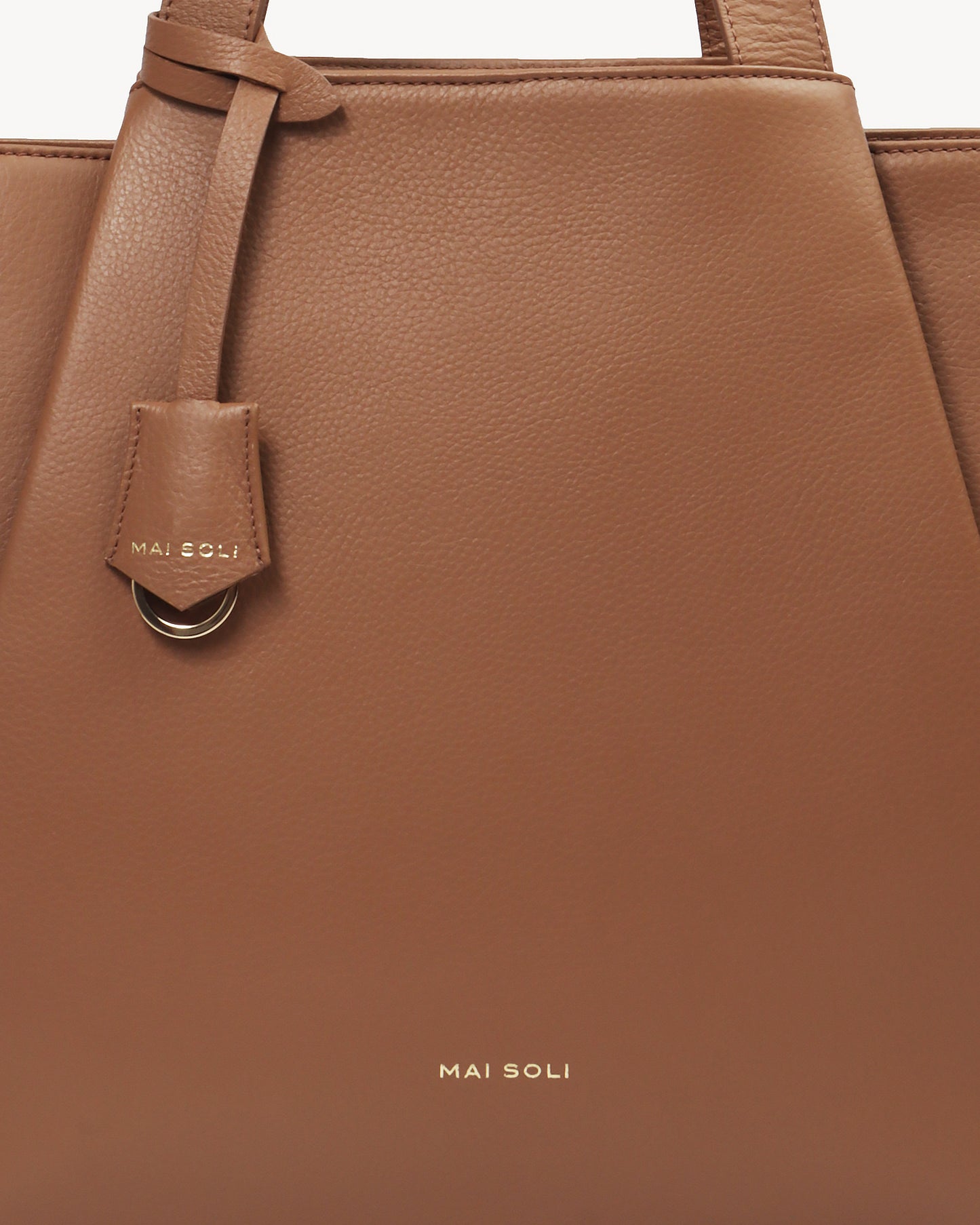 Clover Oversized Tote Bag - Hazelnut