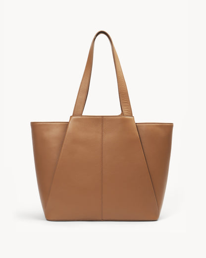 Clover Oversized Tote Bag - Tobacco
