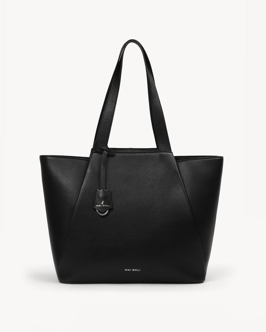 Clover Tote Bag - Black