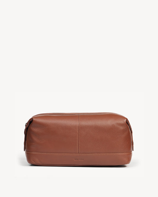 Journey Medium Toiletry Bag - Tan