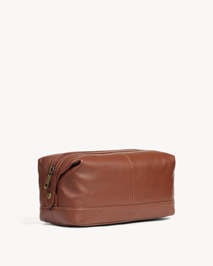 Journey Medium Toiletry Bag - Tan