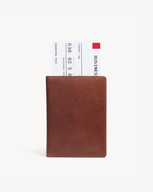 Harbor Travel Wallet - Vintage Brown