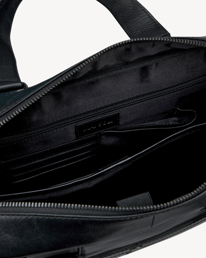 Alpha Laptop Bag - Black