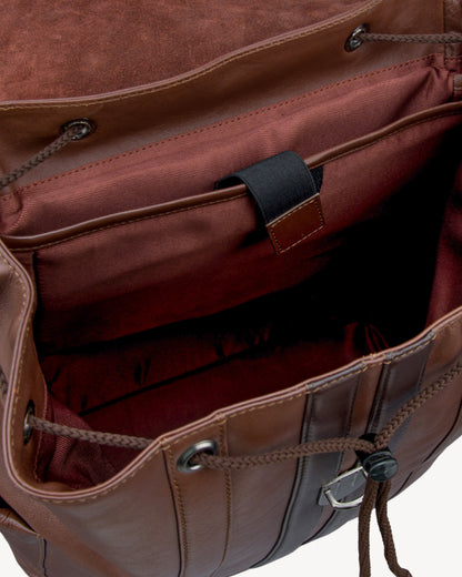 Alpha Large Backpack - Chestnut Brown