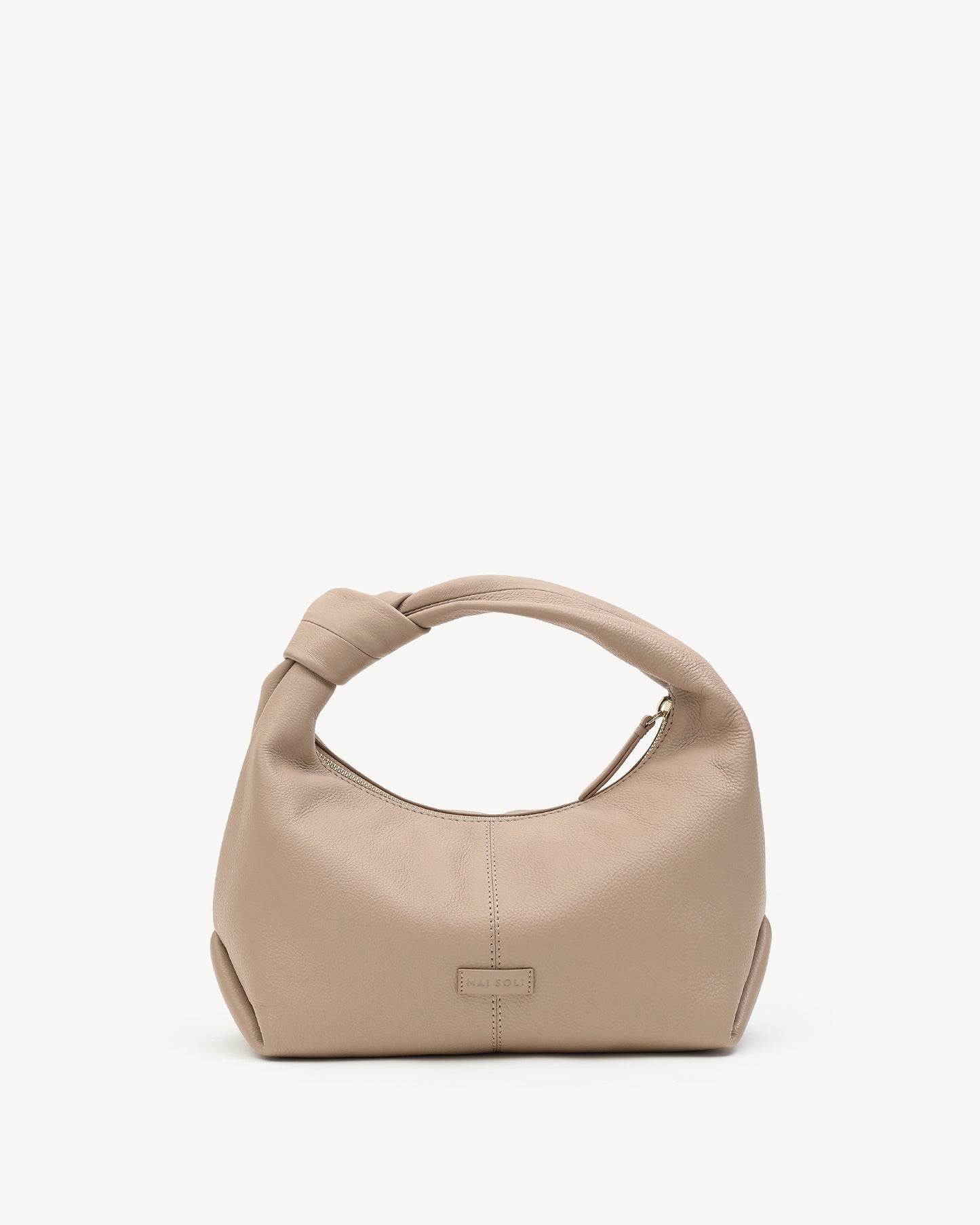 Diana Knotted Handbag - Nude
