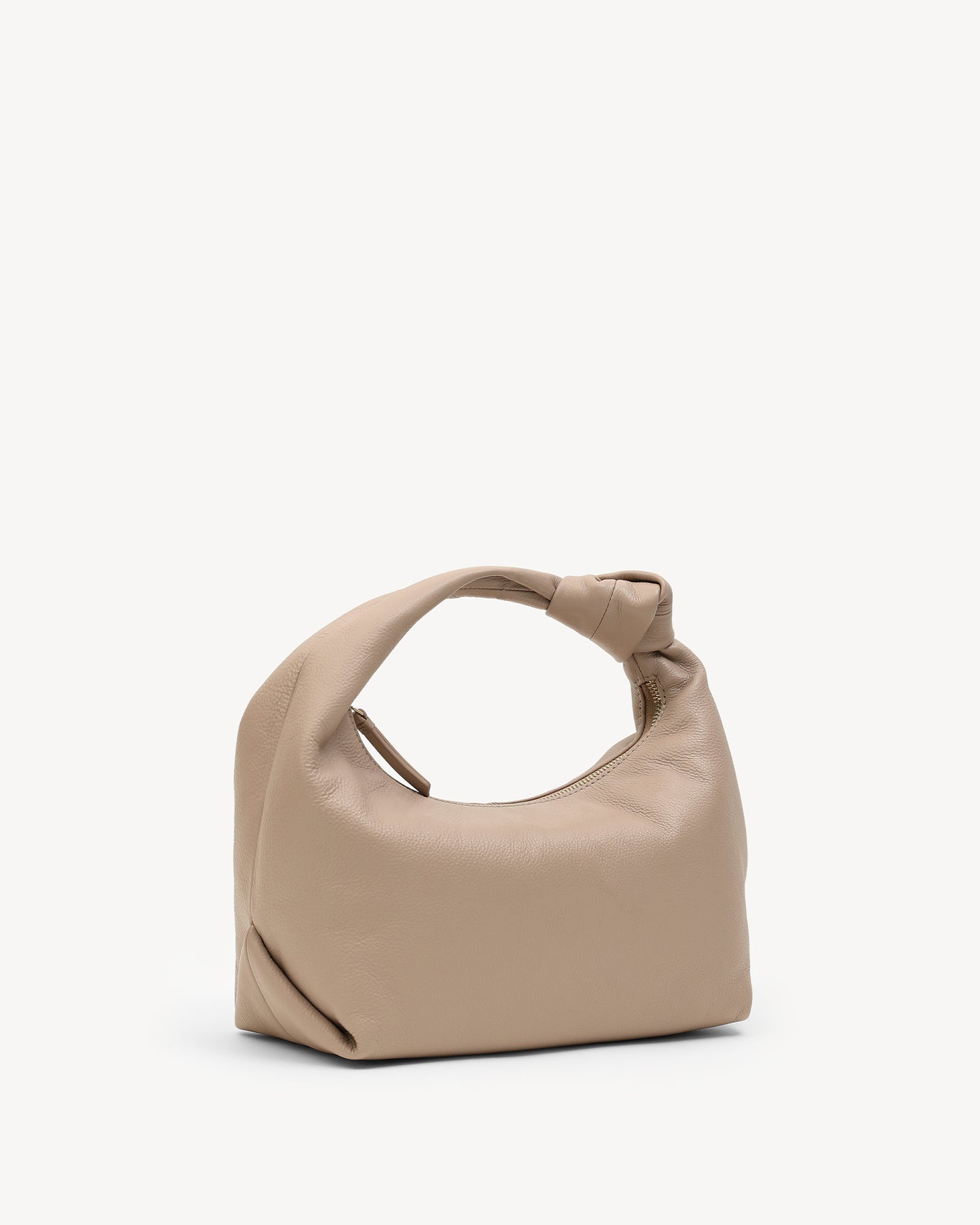 Diana Knotted Handbag - Nude