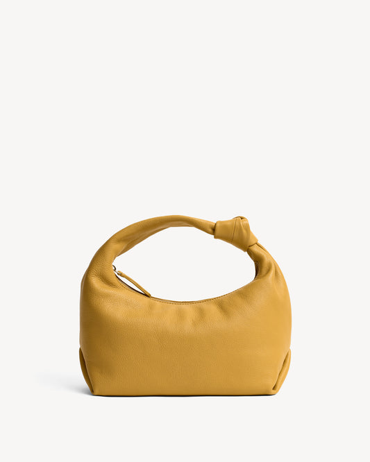 Diana Knotted Handbag - Tea Stain