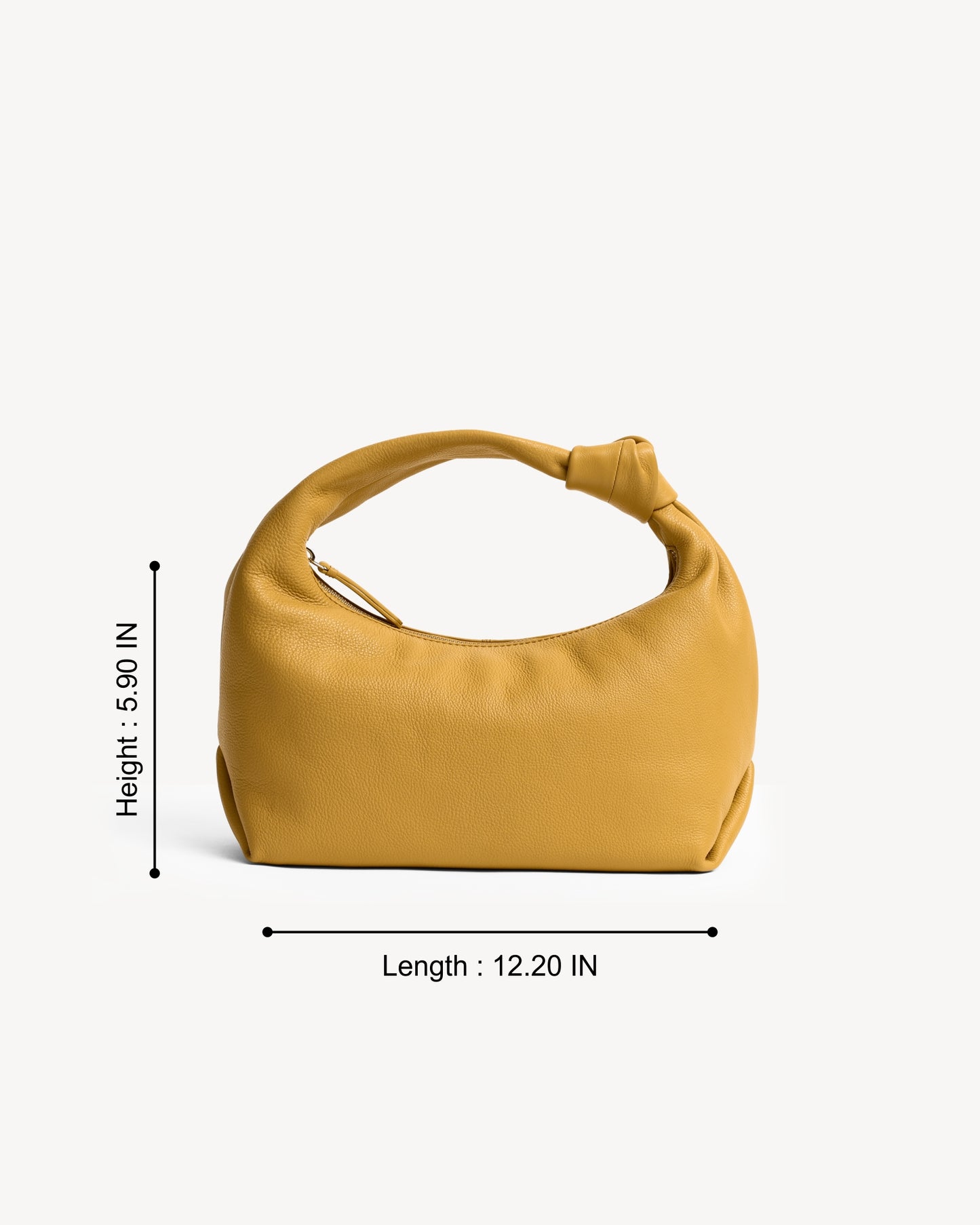 Diana Knotted Handbag - Tea Stain