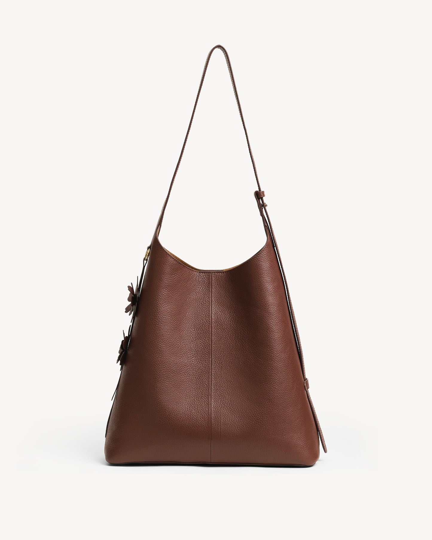 Daphne Large Bucket Tote - Brown