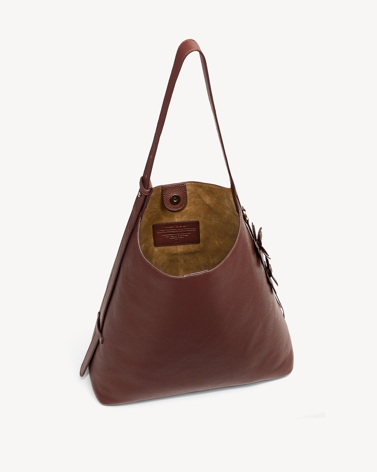 Daphne Large Bucket Tote - Brown