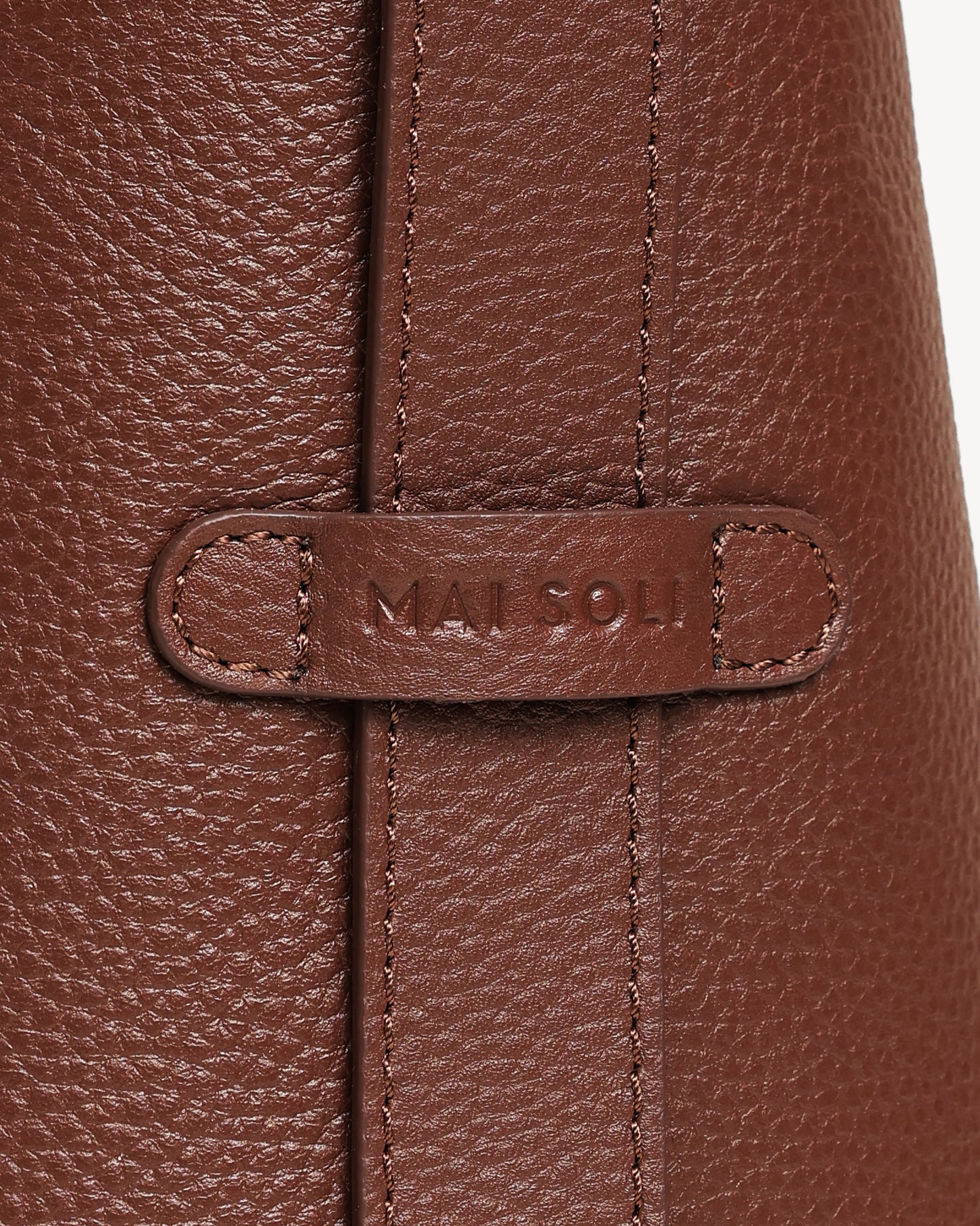 Daphne Large Bucket Tote - Brown