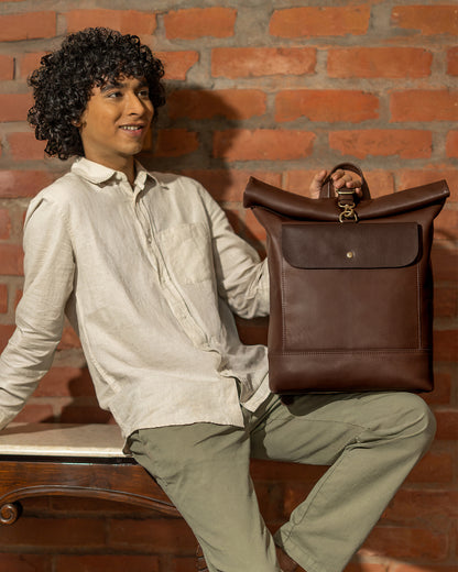 Berlin Backpack - Chestnut Brown