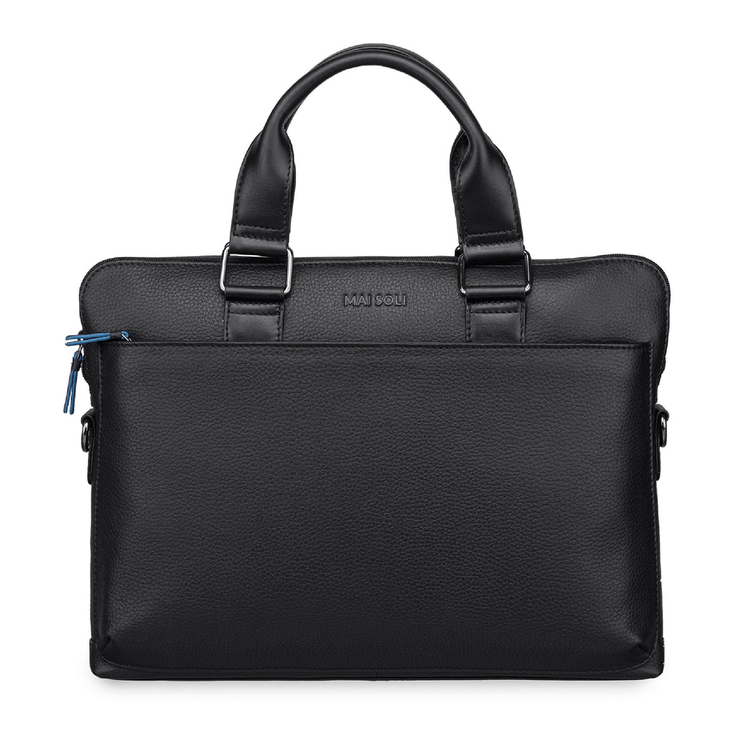 Cooper Slim Laptop Bag - Black – Mai Soli