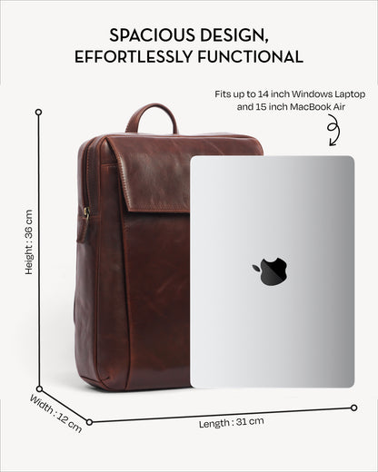 Copenhagen Backpack - Vintage Brown