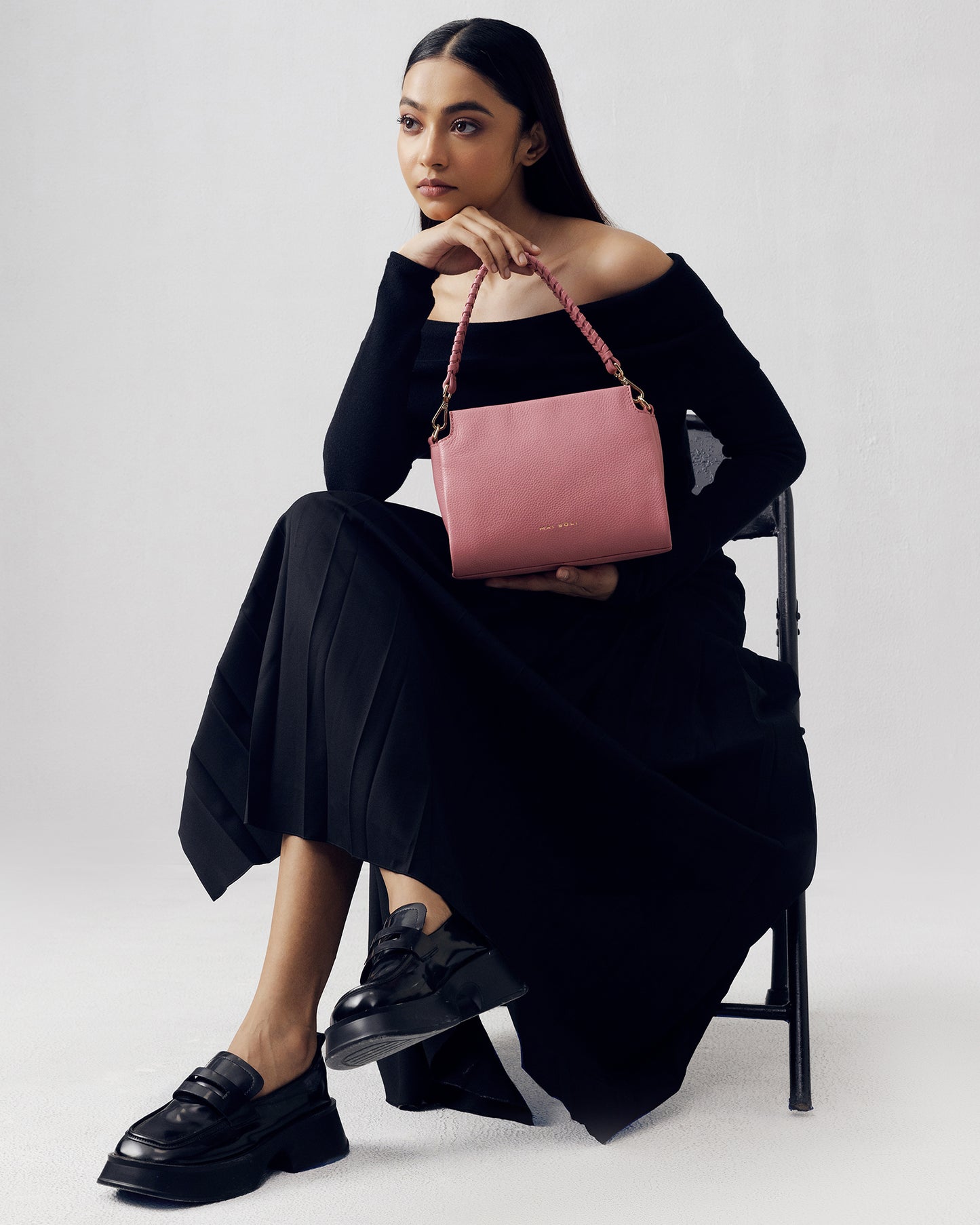 Noah Crossbody Bag - Nude