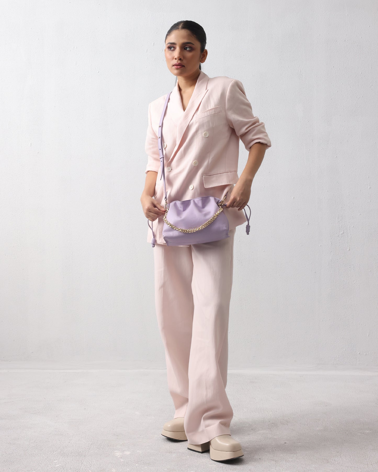 Ariel Bucket Bag - Pink