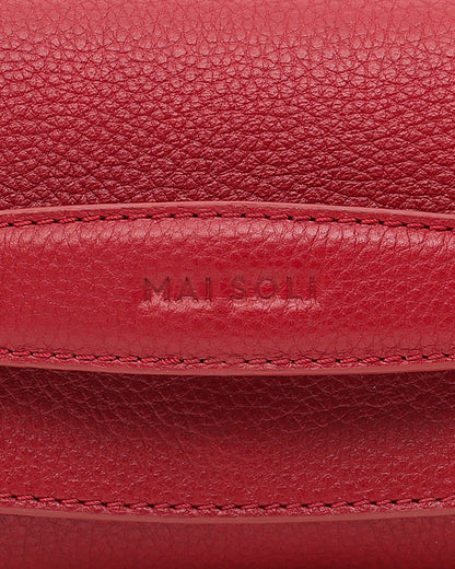 Phoebe Clutch - Scarlet Red