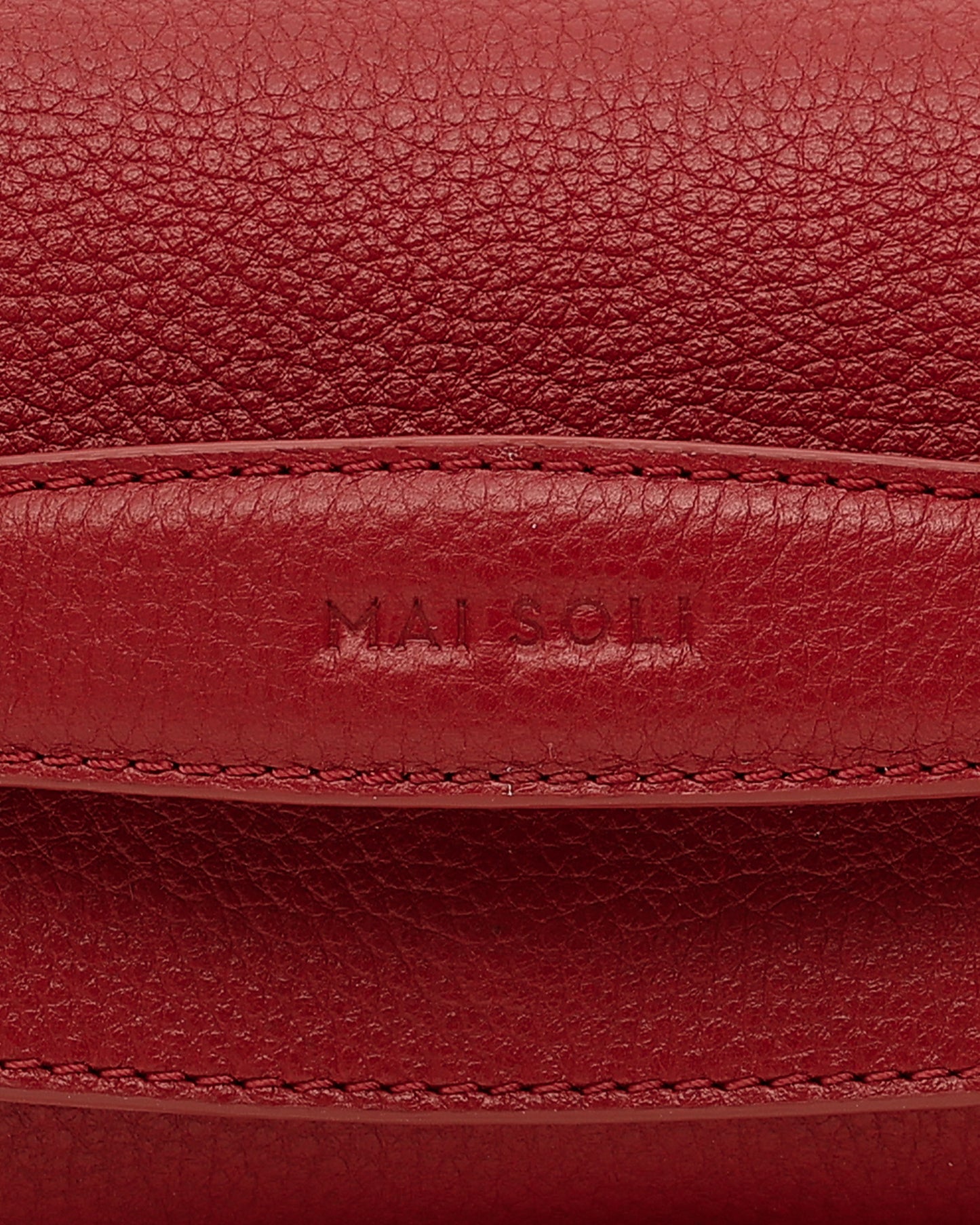 Phoebe Clutch - Scarlet Red