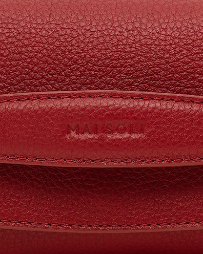 Phoebe Clutch - Scarlet Red