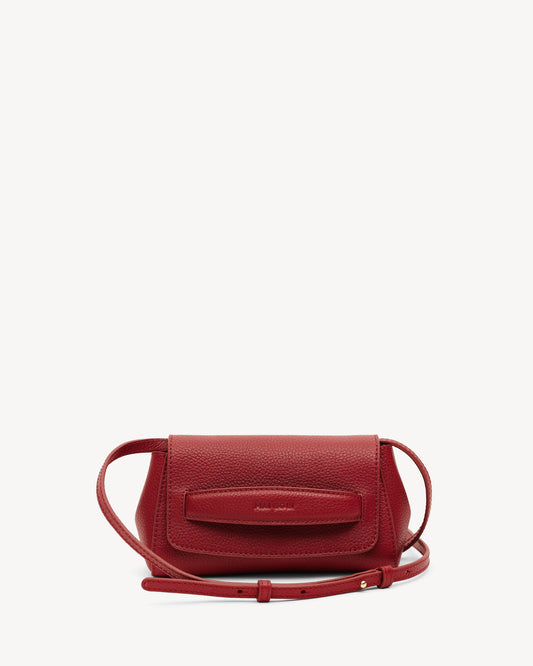Phoebe Clutch - Scarlet Red