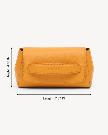 Phoebe Clutch - Apricot