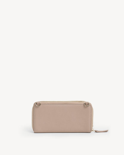 Chloe Clutch Bag - Nude