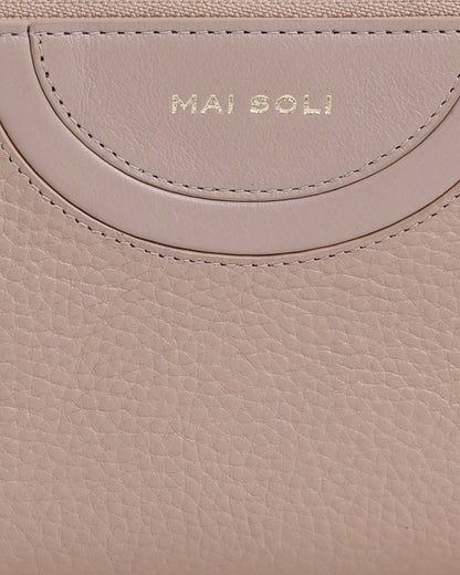 Chloe Clutch Bag - Nude