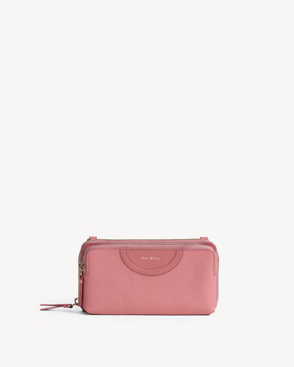 Chloe Clutch Bag - Rose