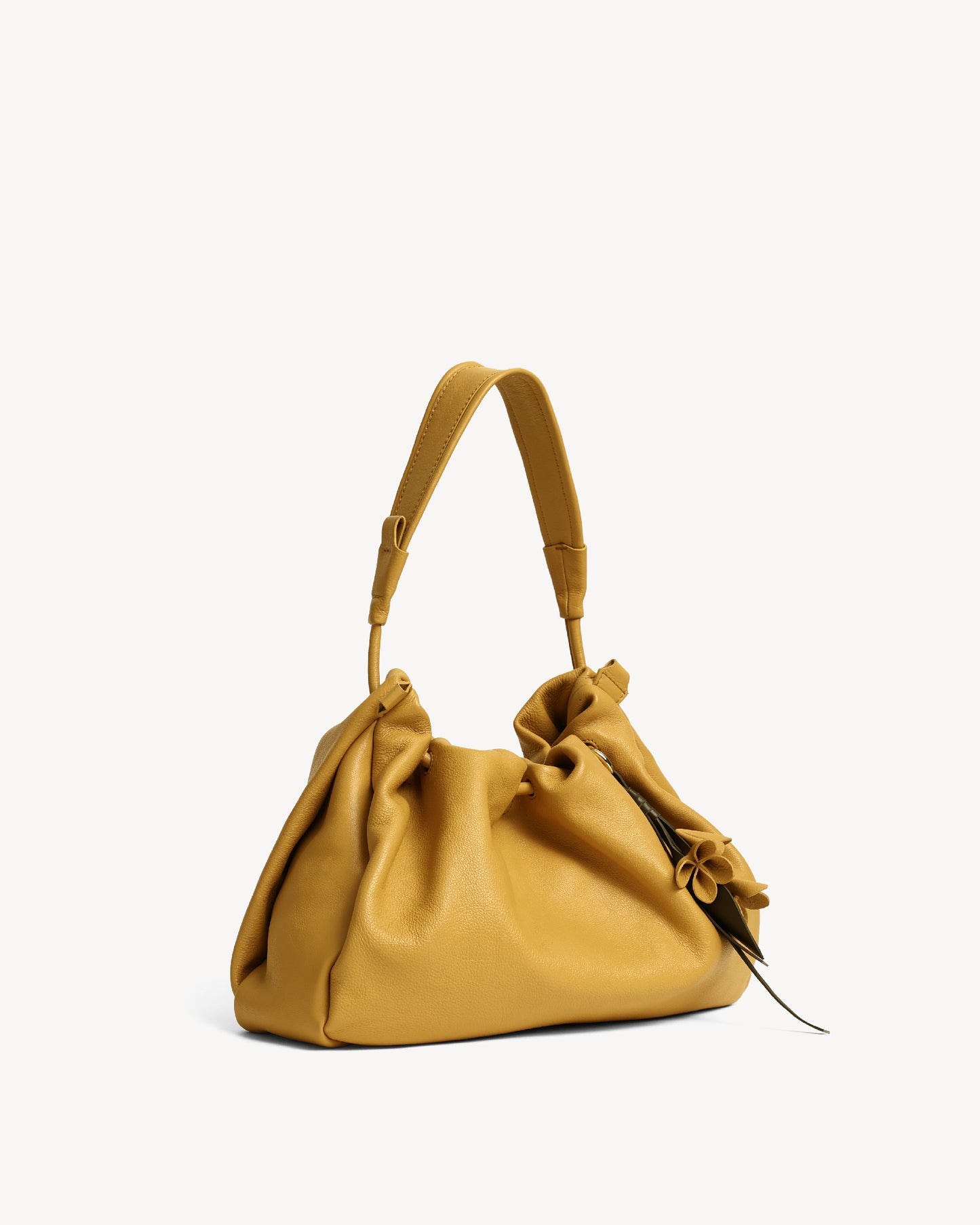 Cynthia Gather Handbag - Tea Stain