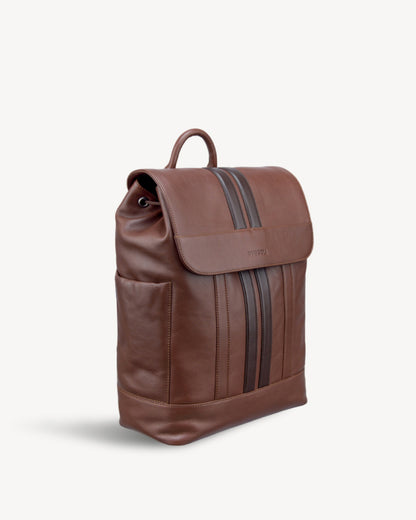 Alpha Large Backpack - Chestnut Brown