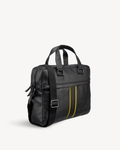 Boston Laptop Bag - Black