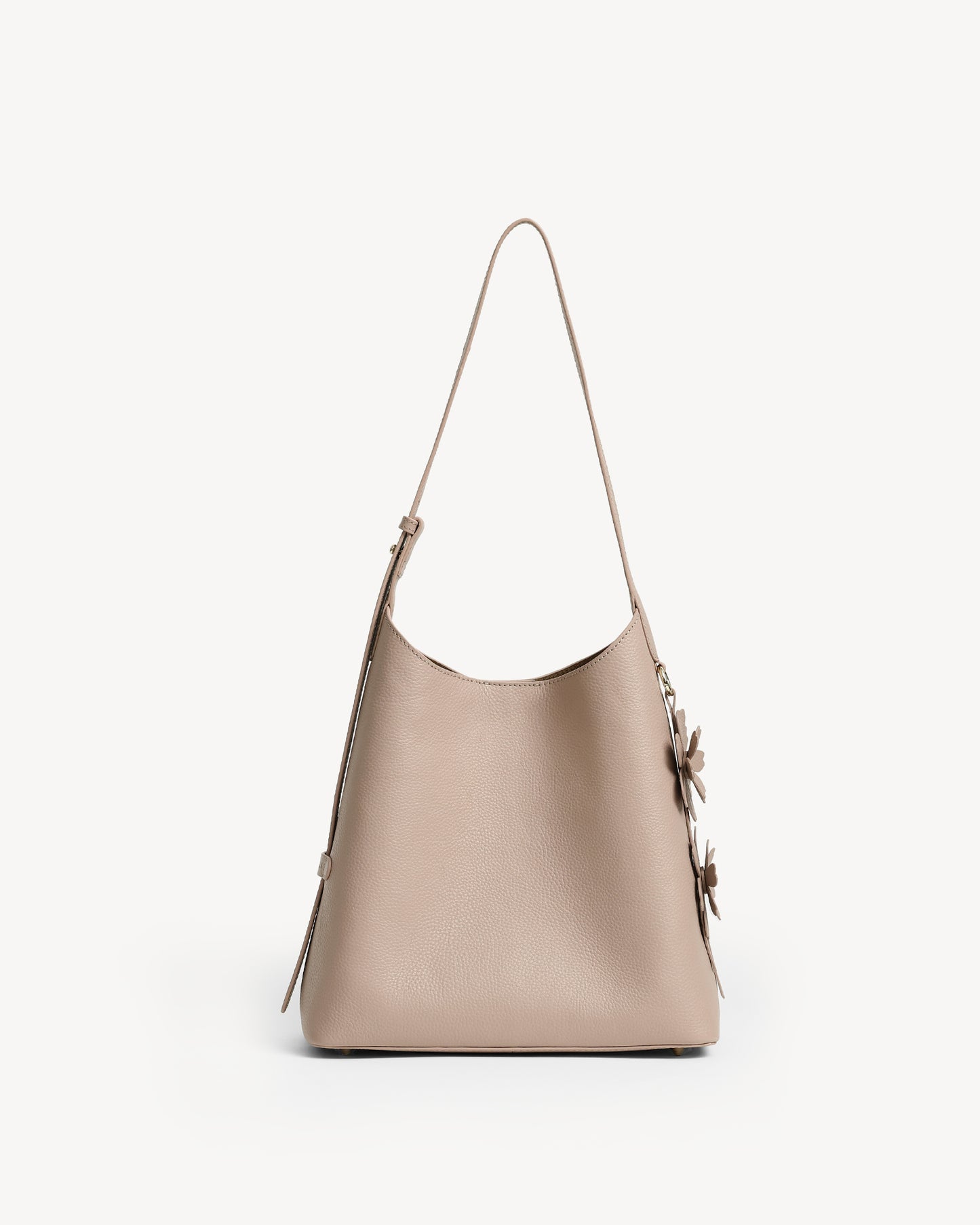 Daphne Bucket Tote Bag - Nude