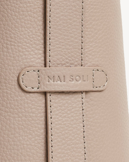 Daphne Bucket Tote Bag - Nude