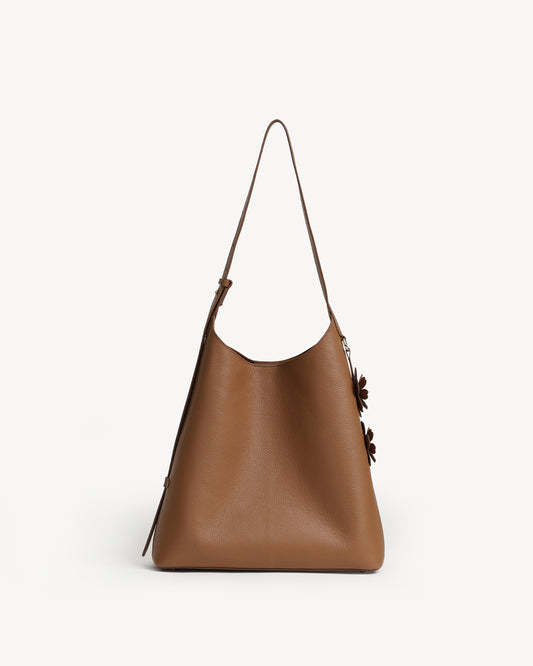 Daphne Bucket Tote Bag - Tobacco