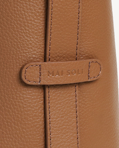 Daphne Bucket Tote Bag - Tobacco
