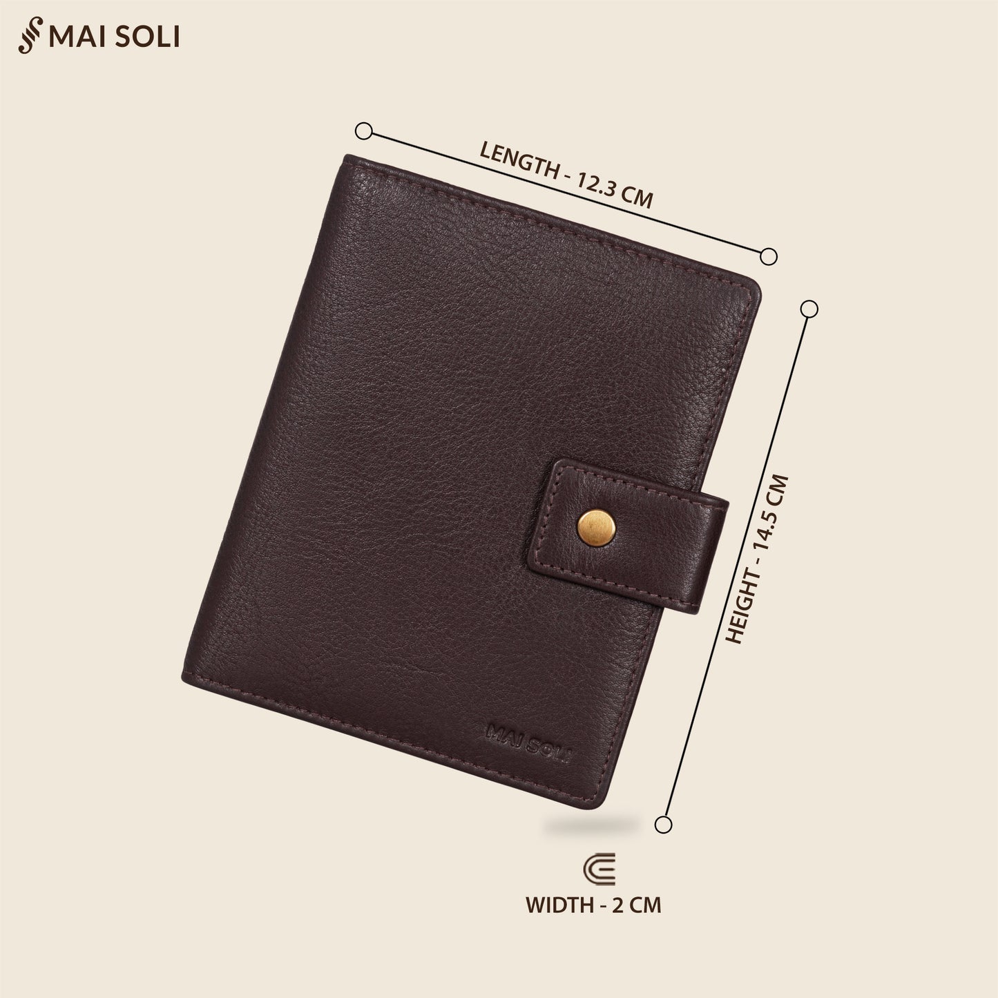 Nomad Travel Wallet- Brown