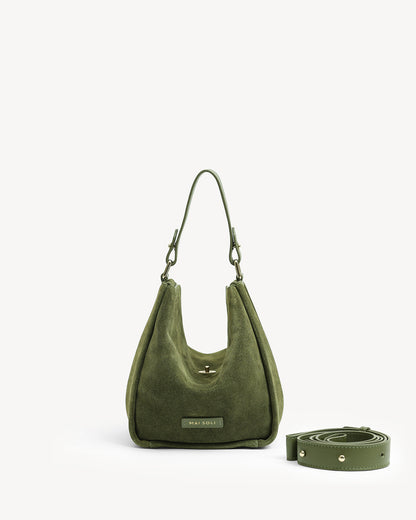 Crescendo Handbag   –  Olive