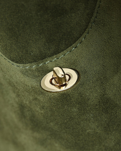 Crescendo Handbag   –  Olive