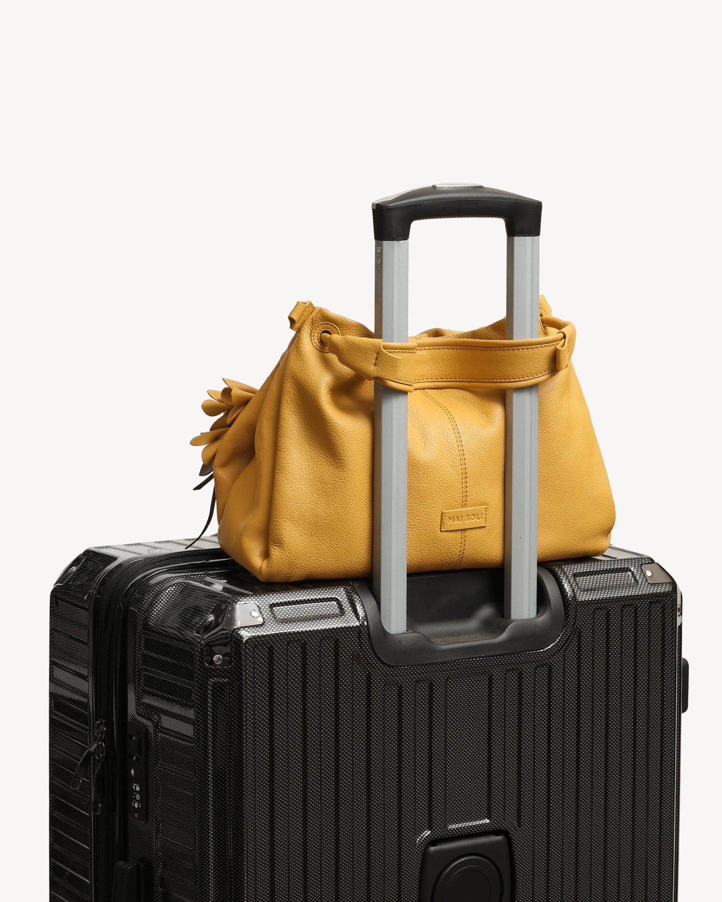 Cynthia Gather Handbag - Tea Stain