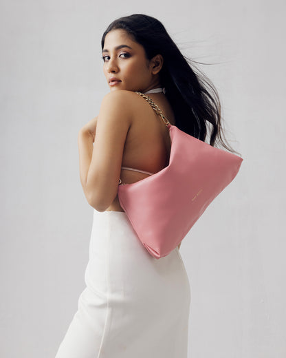 Kim Shoulder Bag - Rose