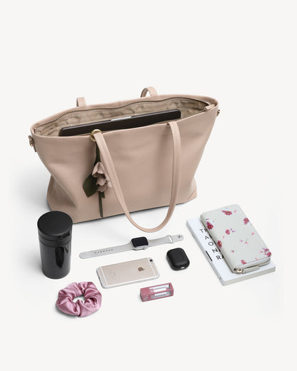 Melissa Tote Bag - Nude