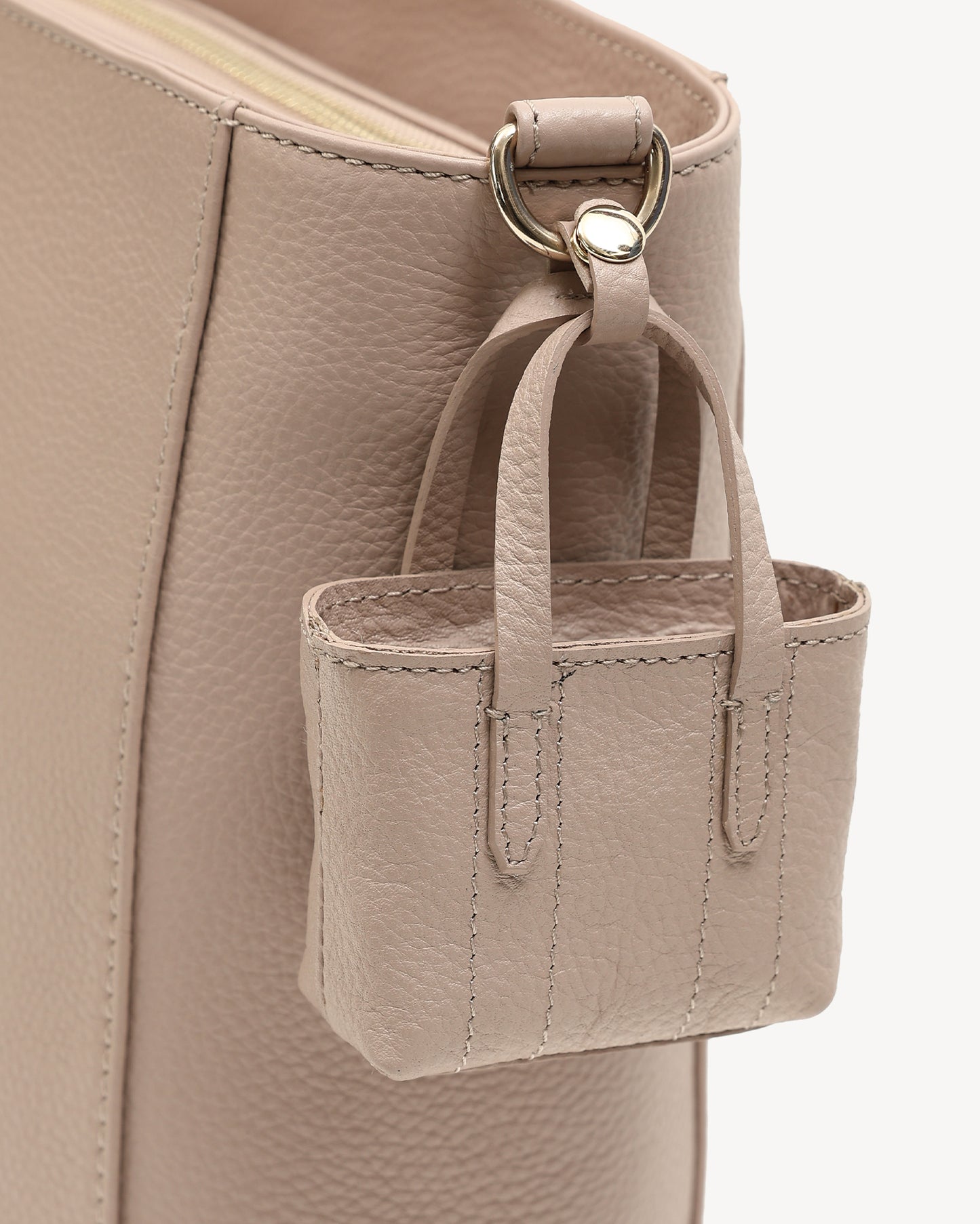 Aristo Tote Bag - Nude