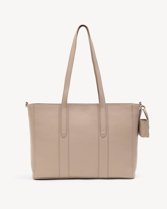 Aristo Tote Bag - Nude